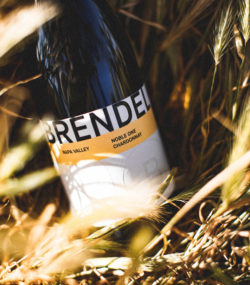Brendel Noble One Chardonnay nestled among grass
