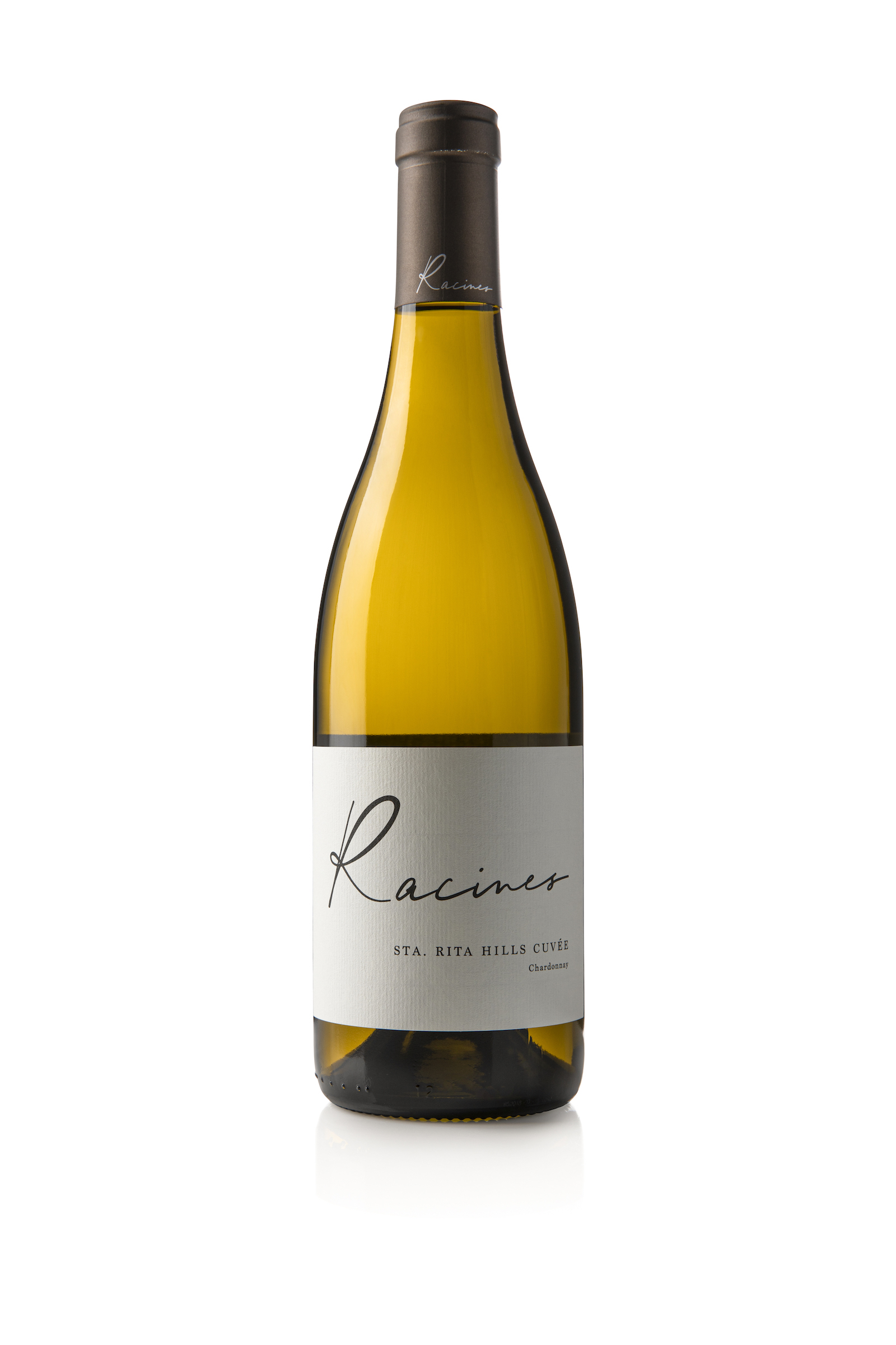 Bottle of Racines Sta. Rita Hills Cuvee Chardonnay