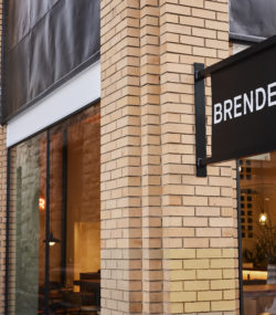 Exterior of Brendel tasting room, downtown napa