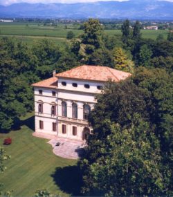 Estate at Villa Marcello, house tucked behind trees