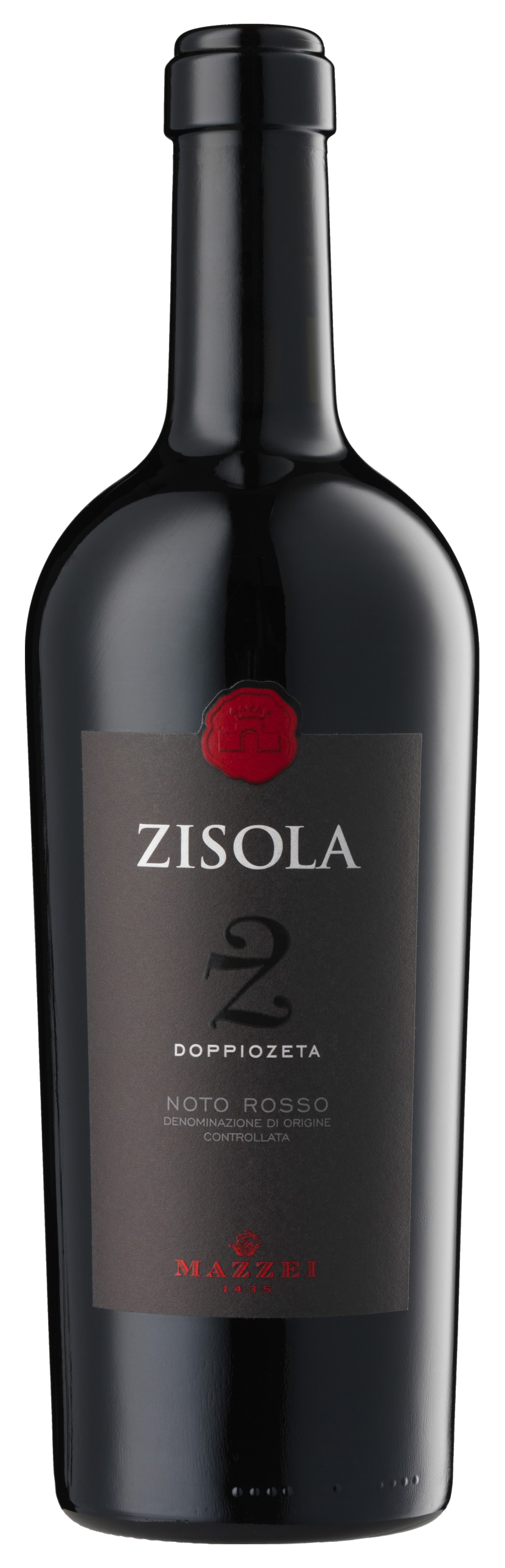 bottle of Zisola doppiozeta Noto Rosso