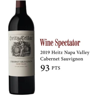 "A reserved, streamlined version, with fine-grained cedar and savory threads running through a core of gently mulled cherry, fresh damson plum, and red currant coulis notes. There's pretty perfume on the finish. Best from 2025 through 2035." - 93 points

Highlighted in James Molesworth's Recommended California Cabernet Sauvignons under "Smart Buys" selection in @wine_spectator, the 2019 @HeitzCellar Napa Valley Cabernet Sauvignon is a testament to refined craftsmanship and cellar-worthy elegance.