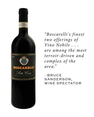 @poderiboscarelli is a benchmark in Vino Nobile di Montepulciano, crafting expressive, terroir-driven wines from prized estate vineyards. The northeastern part of the appellation in southern Tuscany offers ideal conditions for growing elegant Sangiovese.

This spring, we’re spotlighting two standout expressions:

2020 Costa Grande Vino Nobile DOCG – pure Sangiovese from a 1.5 ha vineyard planted in 2000 beside the historic Il Nocio. Bright, refined, and site-specific.

2020 Sotto Casa Vino Nobile Riserva DOCG – a bold blend of Sangiovese, Cabernet Sauvignon, and Merlot from the “Sotto Casa” vineyard. Structured and expressive, it’s the evolution of Boscarelli’s iconic black label Riserva.

“Boscarelli's finest two offerings of Vino Nobile . . . are among the most terroir-driven and complex of the area.” -Bruce Sanderson, @winespectator

Both wines embody Boscarelli’s commitment to elevating Vino Nobile through exceptional estate winemaking. Explore more through the link in our bio."