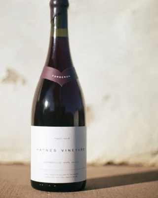 A legendary site. A new era.

Haynes Vineyard represents a rare intersection of Napa Valley history and terroir-driven winemaking. Grown in the volcanic soils of Coombsville, these old-vine expressions—like the Forgeron Pinot Noir—are a testament to what is possible when heritage meets heart.
